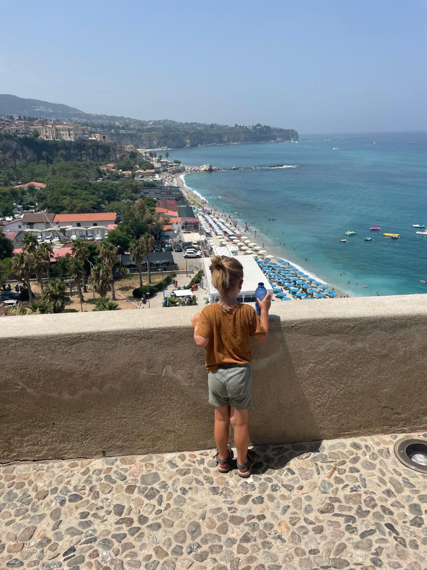 Apartment With Sea View Tropea Bagian luar foto