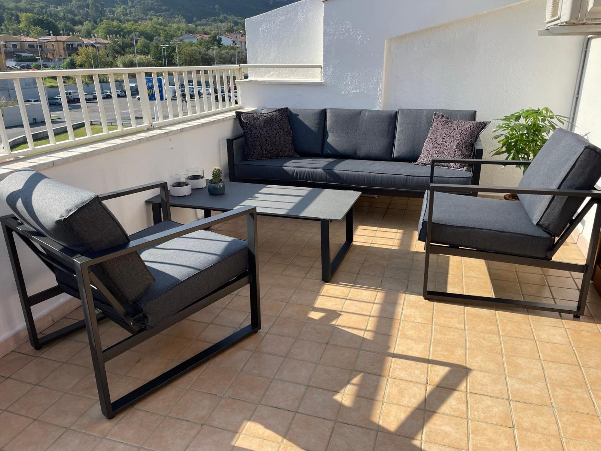 Apartment With Sea View Tropea Bagian luar foto